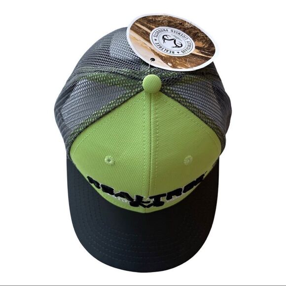 Reel Tree Lime Meshback Hat • Youth • NWT - Picture 2 of 5